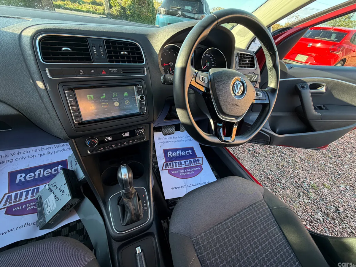 Volkswagen Polo Hatchback, Petrol, 2017, Red