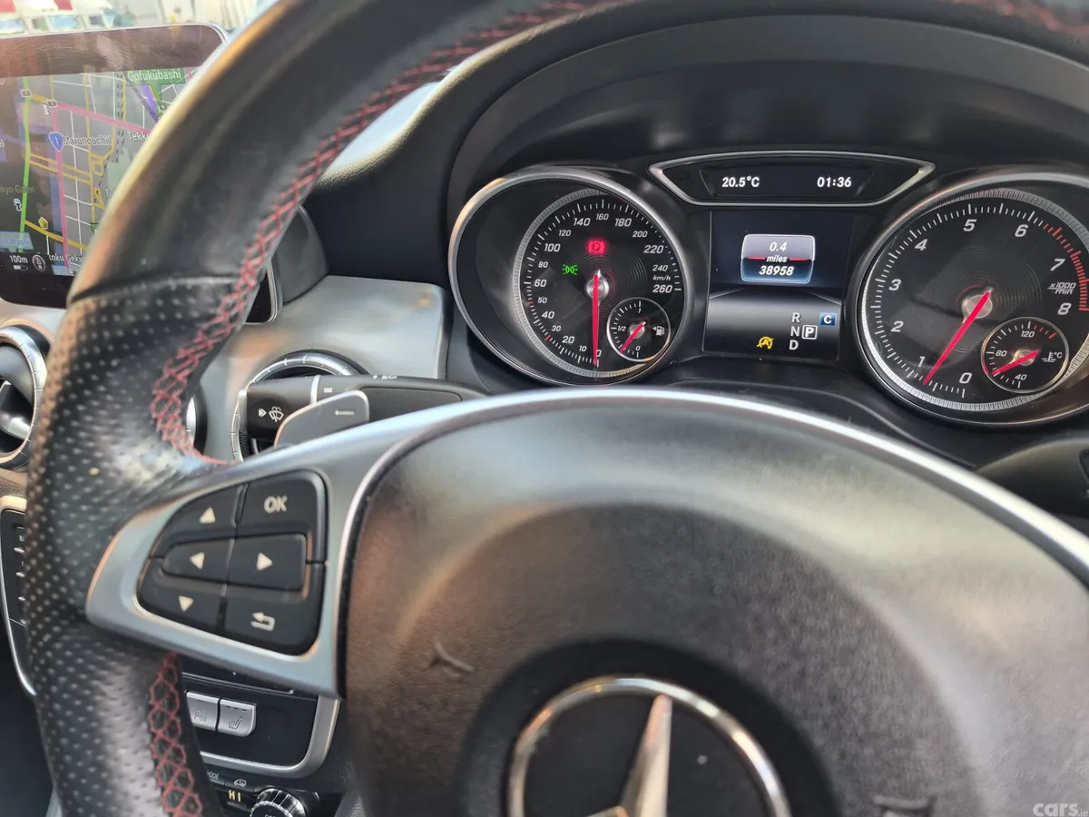 Mercedes-Benz CLA Saloon, Petrol, 2017, Red