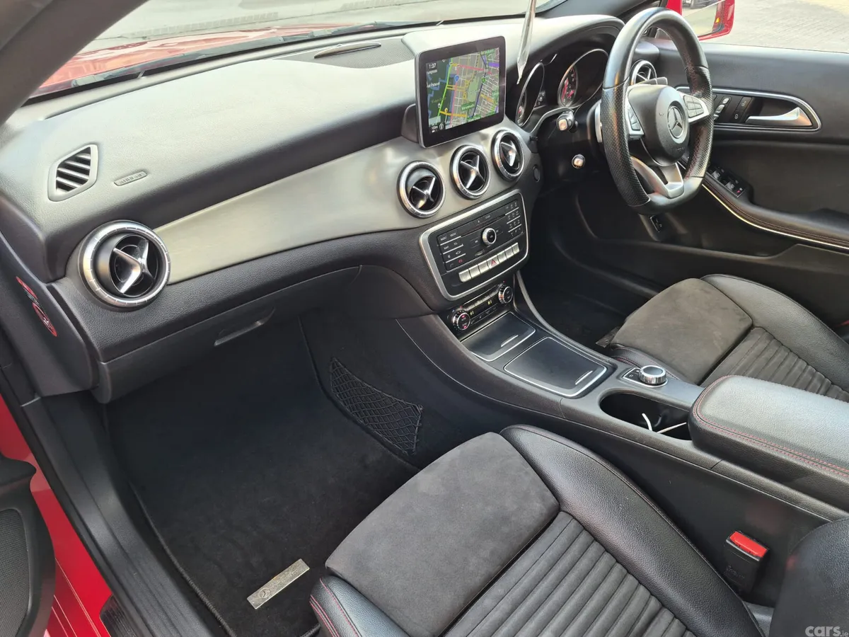 Mercedes-Benz CLA Saloon, Petrol, 2017, Red