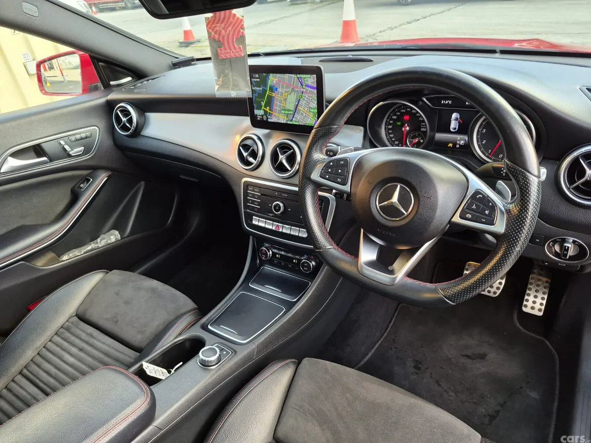 Mercedes-Benz CLA Saloon, Petrol, 2017, Red