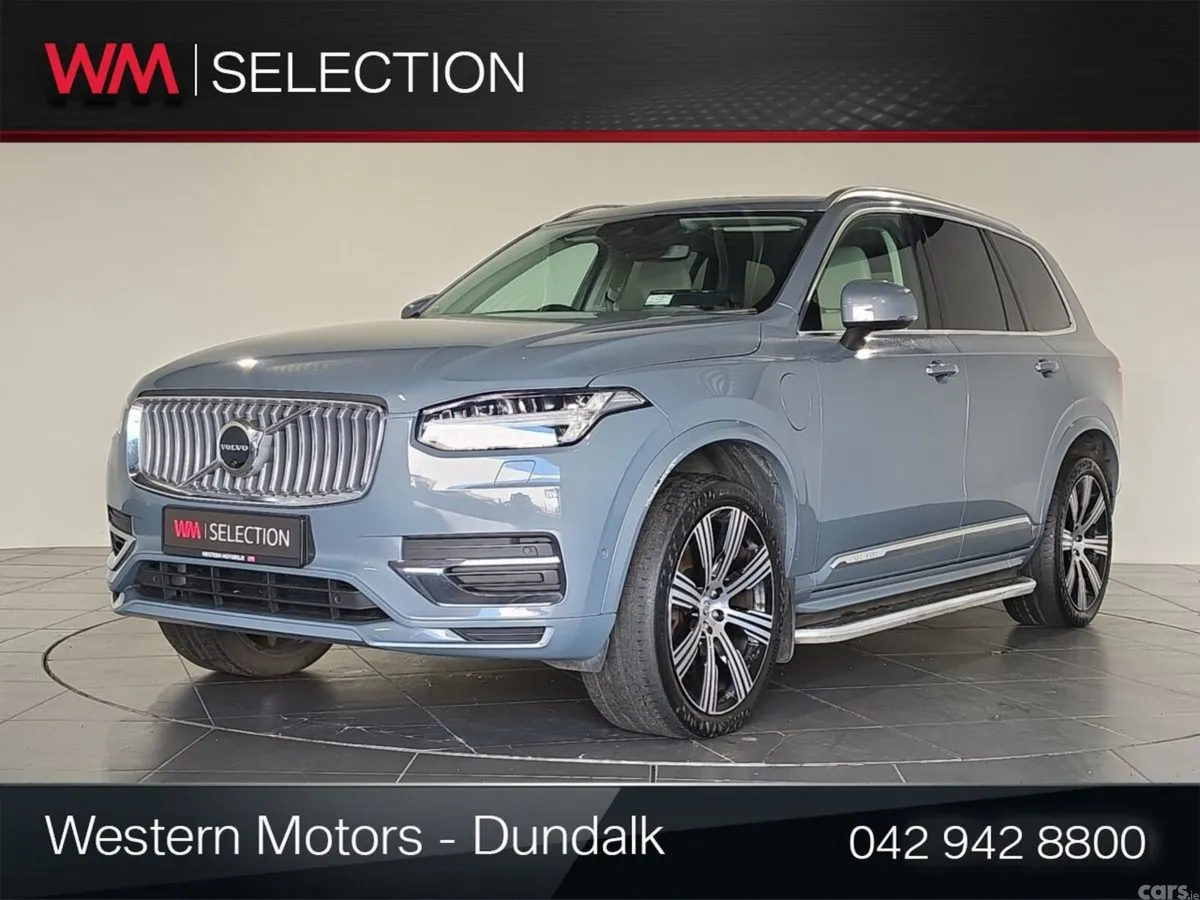 Volvo XC90 SUV, Petrol Plug-in Hybrid, 2022, Grey