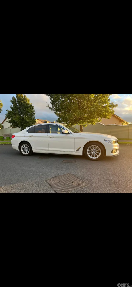 BMW 5-Series Saloon, Diesel, 2017, White