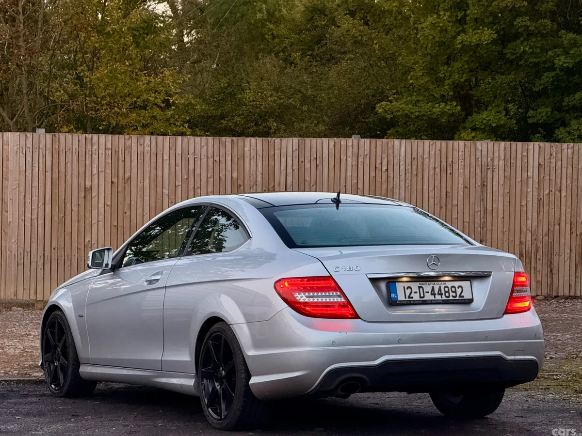 Mercedes-Benz C-Class Coupe, Petrol, 2012, Silver