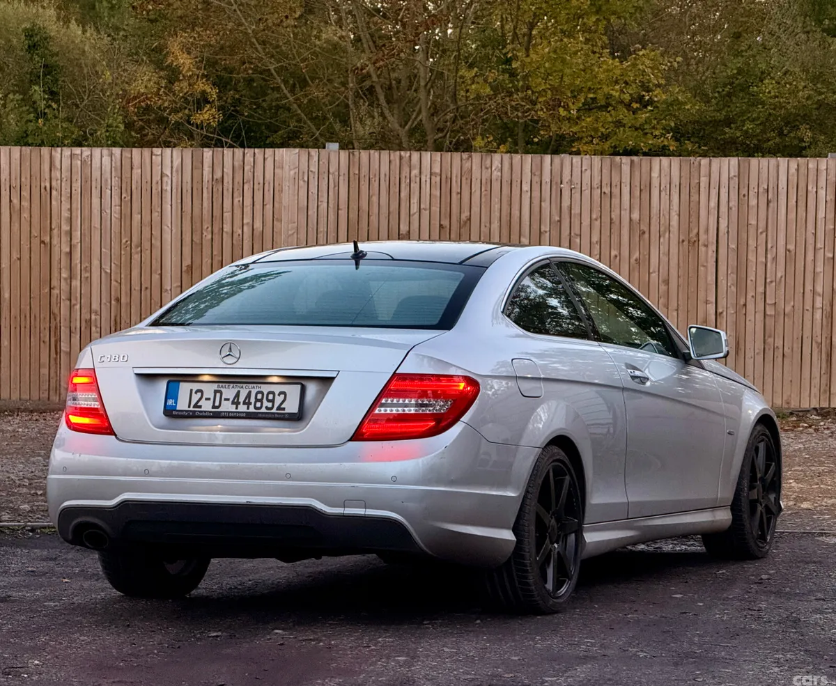 Mercedes-Benz C-Class Coupe, Petrol, 2012, Silver