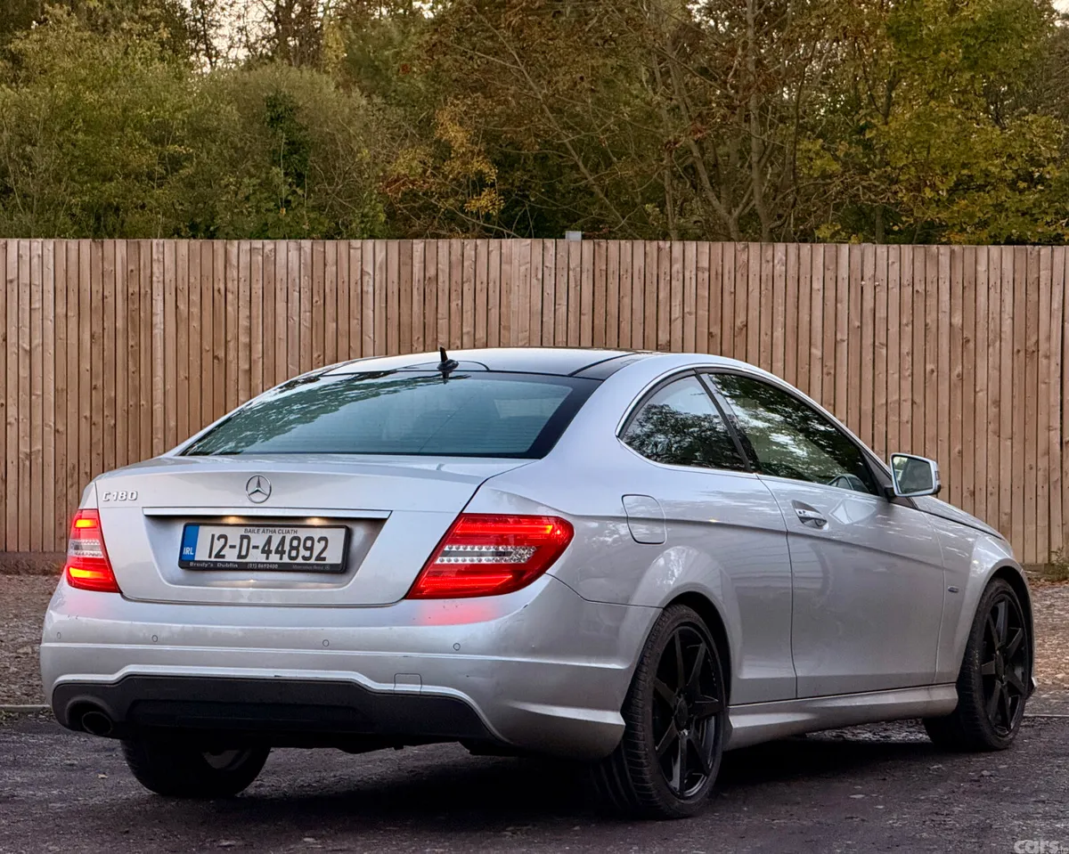 Mercedes-Benz C-Class Coupe, Petrol, 2012, Silver