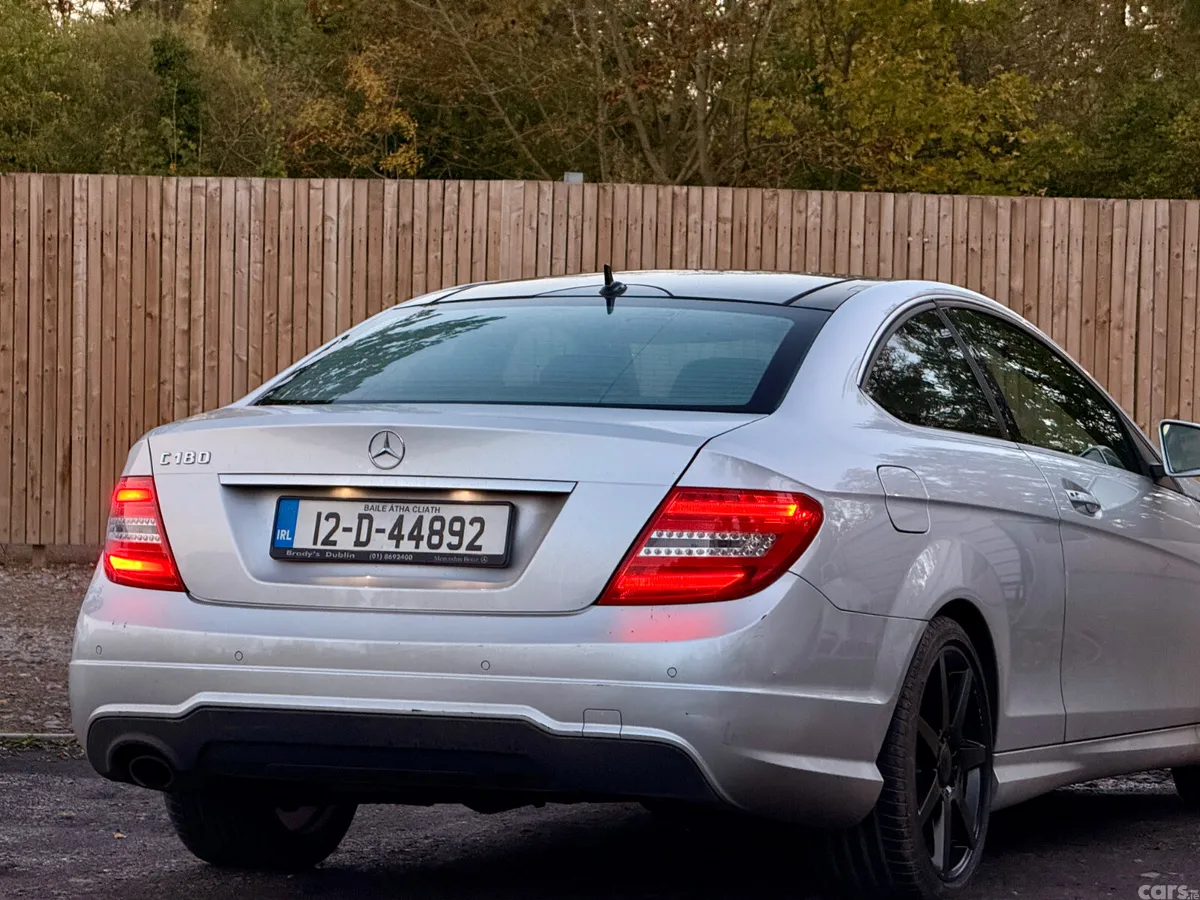 Mercedes-Benz C-Class Coupe, Petrol, 2012, Silver