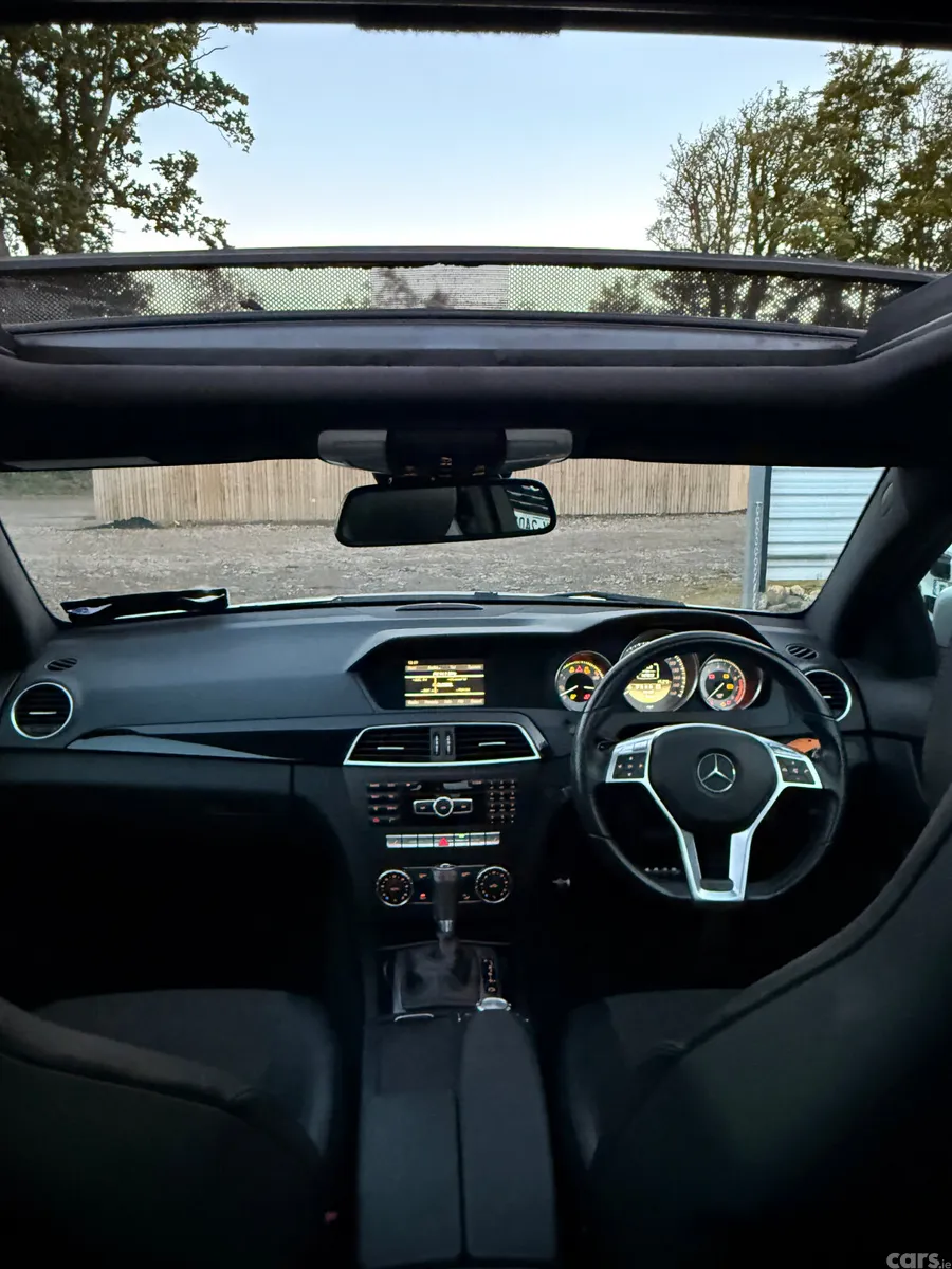 Mercedes-Benz C-Class Coupe, Petrol, 2012, Silver