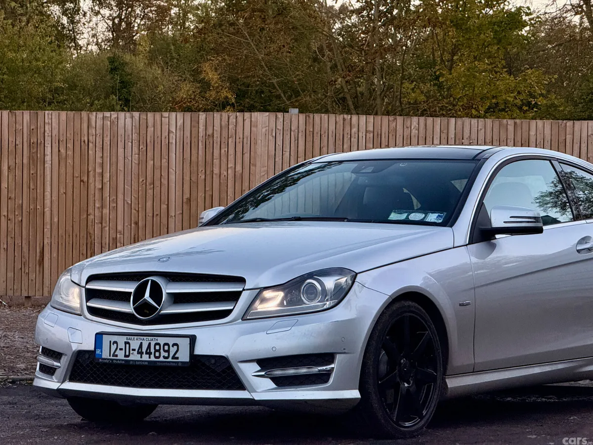 Mercedes-Benz C-Class Coupe, Petrol, 2012, Silver