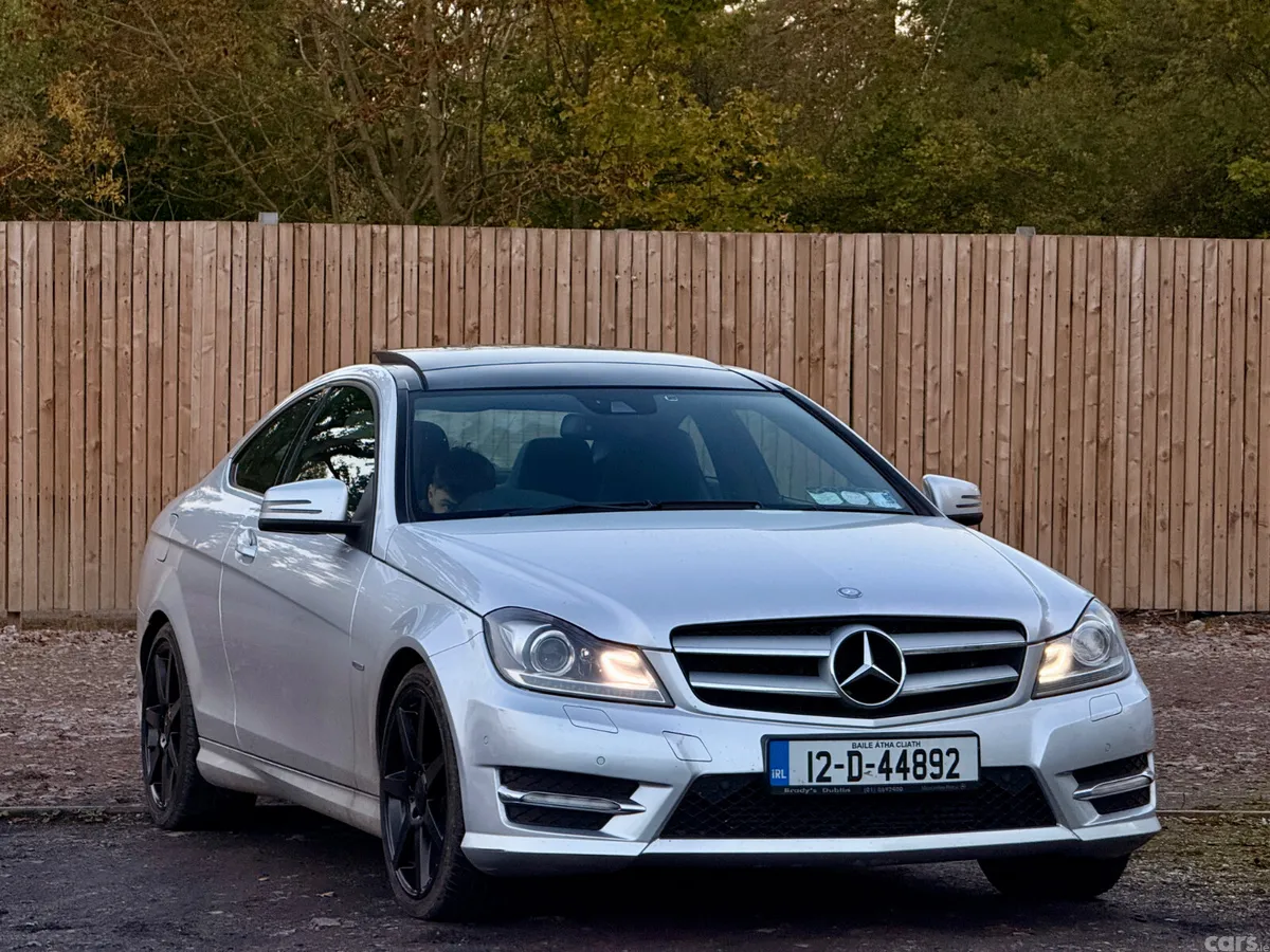 Mercedes-Benz C-Class Coupe, Petrol, 2012, Silver