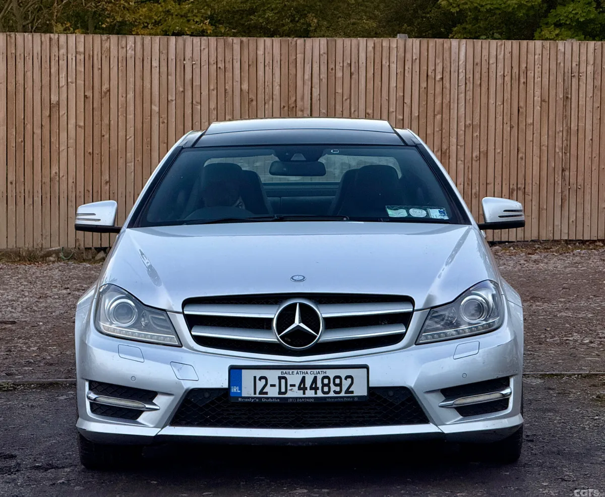 Mercedes-Benz C-Class Coupe, Petrol, 2012, Silver