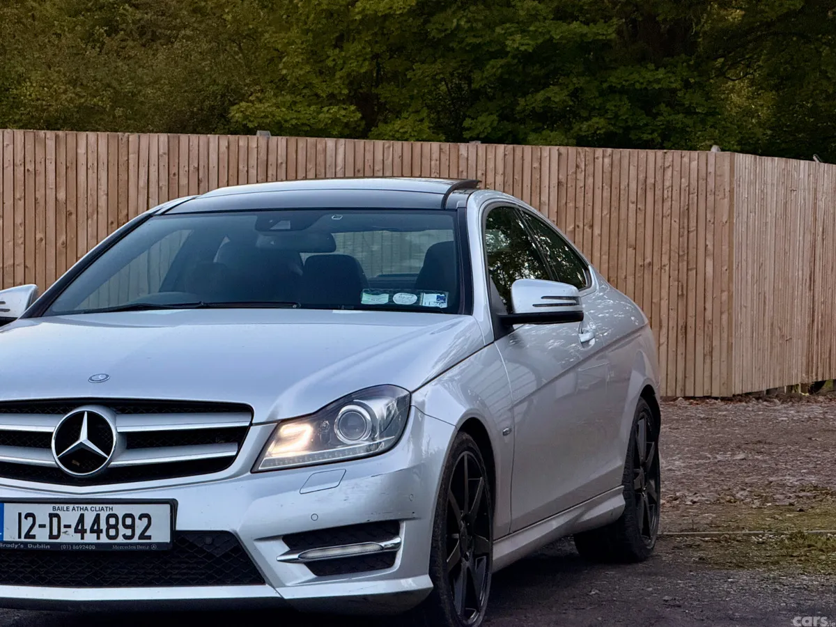 Mercedes-Benz C-Class Coupe, Petrol, 2012, Silver