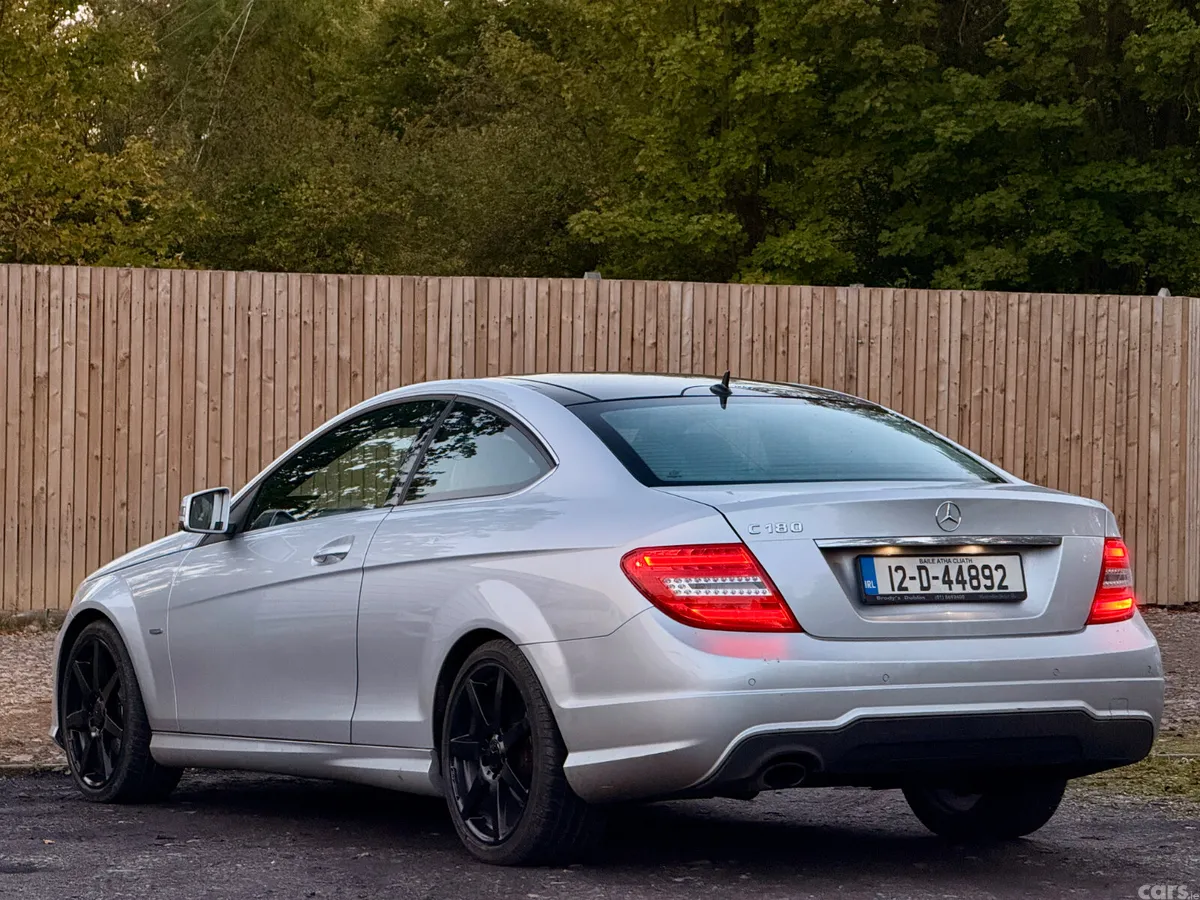 Mercedes-Benz C-Class Coupe, Petrol, 2012, Silver