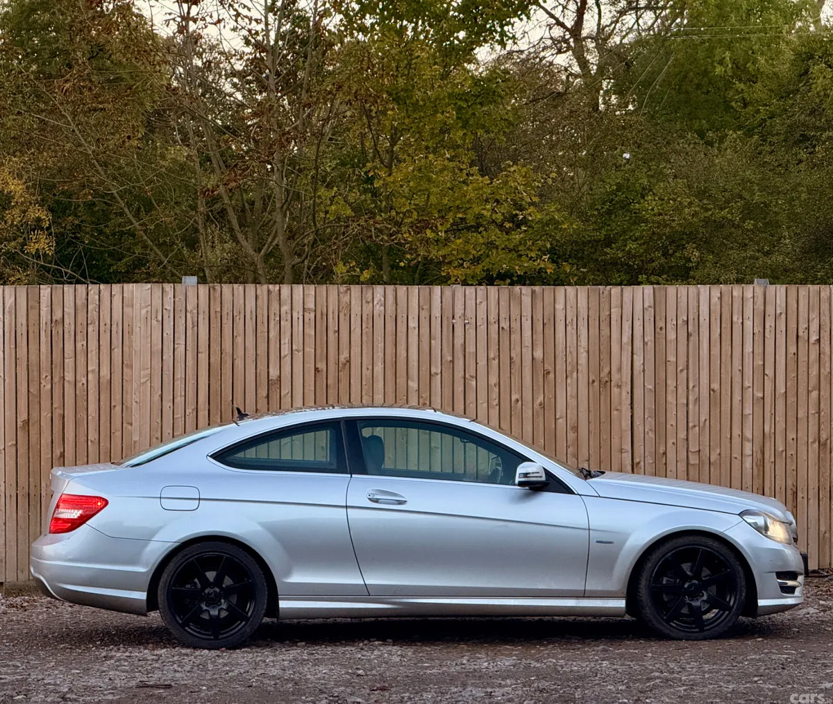 Mercedes-Benz C-Class Coupe, Petrol, 2012, Silver