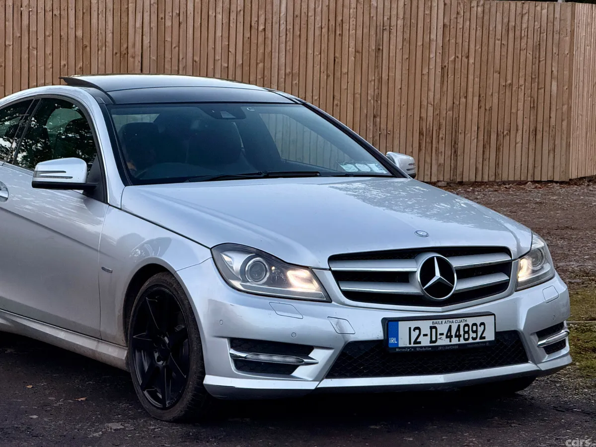 Mercedes-Benz C-Class Coupe, Petrol, 2012, Silver