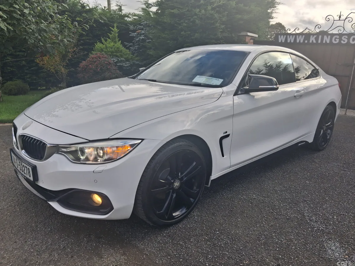 BMW 4-Series Coupe, Petrol, 2014, White