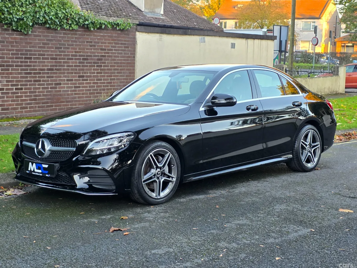 Mercedes-Benz C-Class Saloon, Petrol Hybrid, 2020, Black