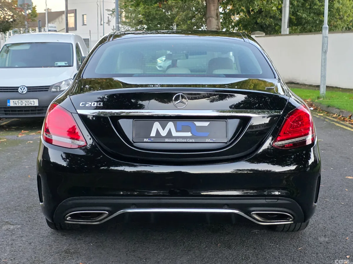 Mercedes-Benz C-Class Saloon, Petrol Hybrid, 2020, Black