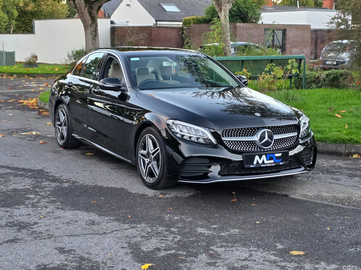 Mercedes-Benz C-Class Saloon, Petrol Hybrid, 2020, Black
