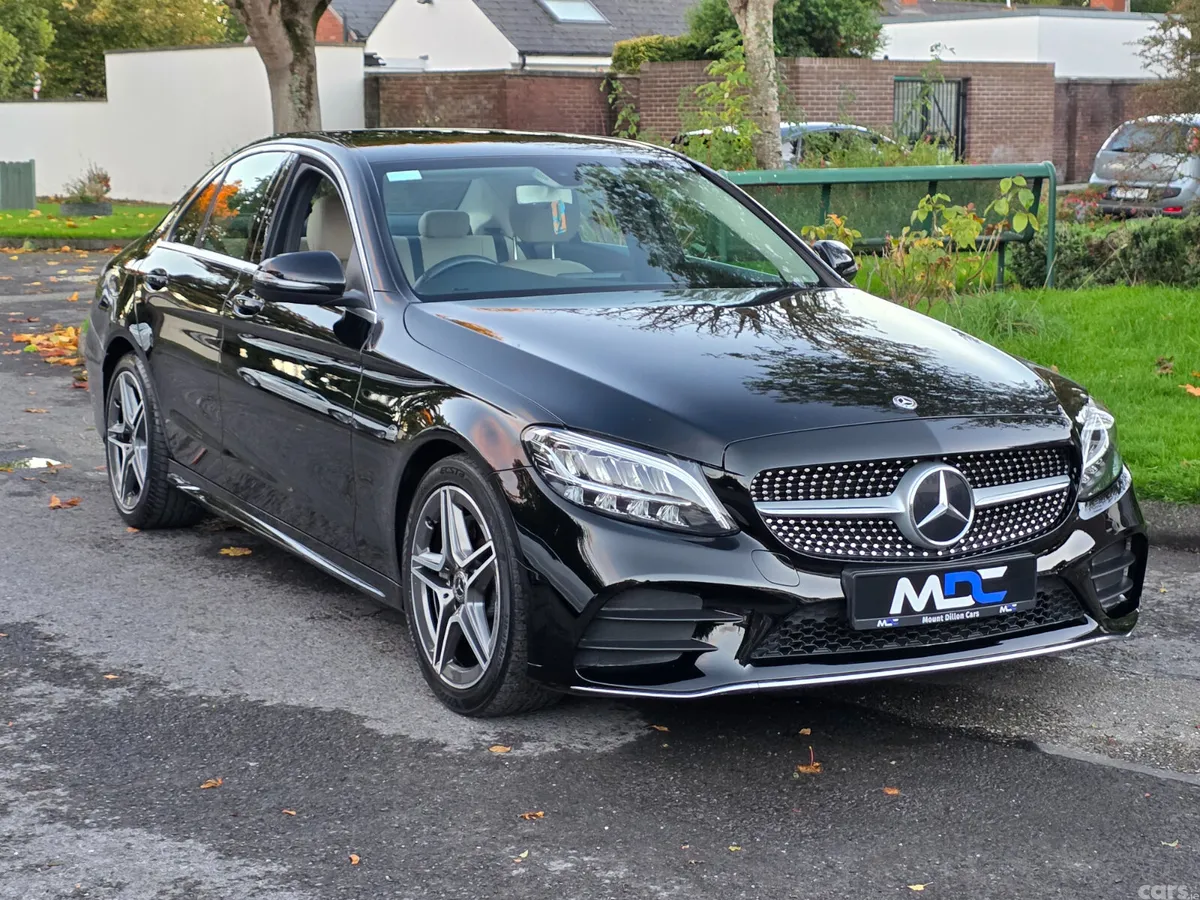 Mercedes-Benz C-Class Saloon, Petrol Hybrid, 2020, Black