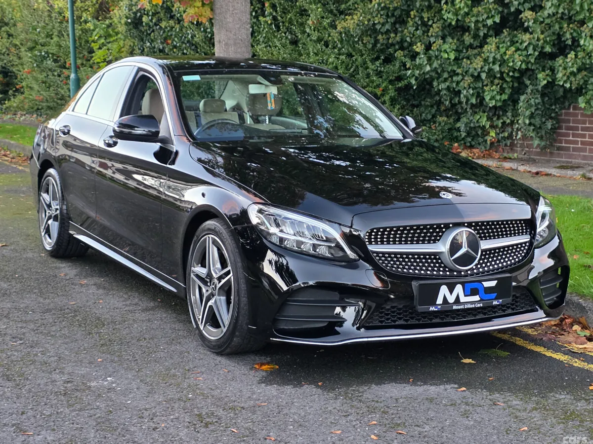 Mercedes-Benz C-Class Saloon, Petrol Hybrid, 2020, Black