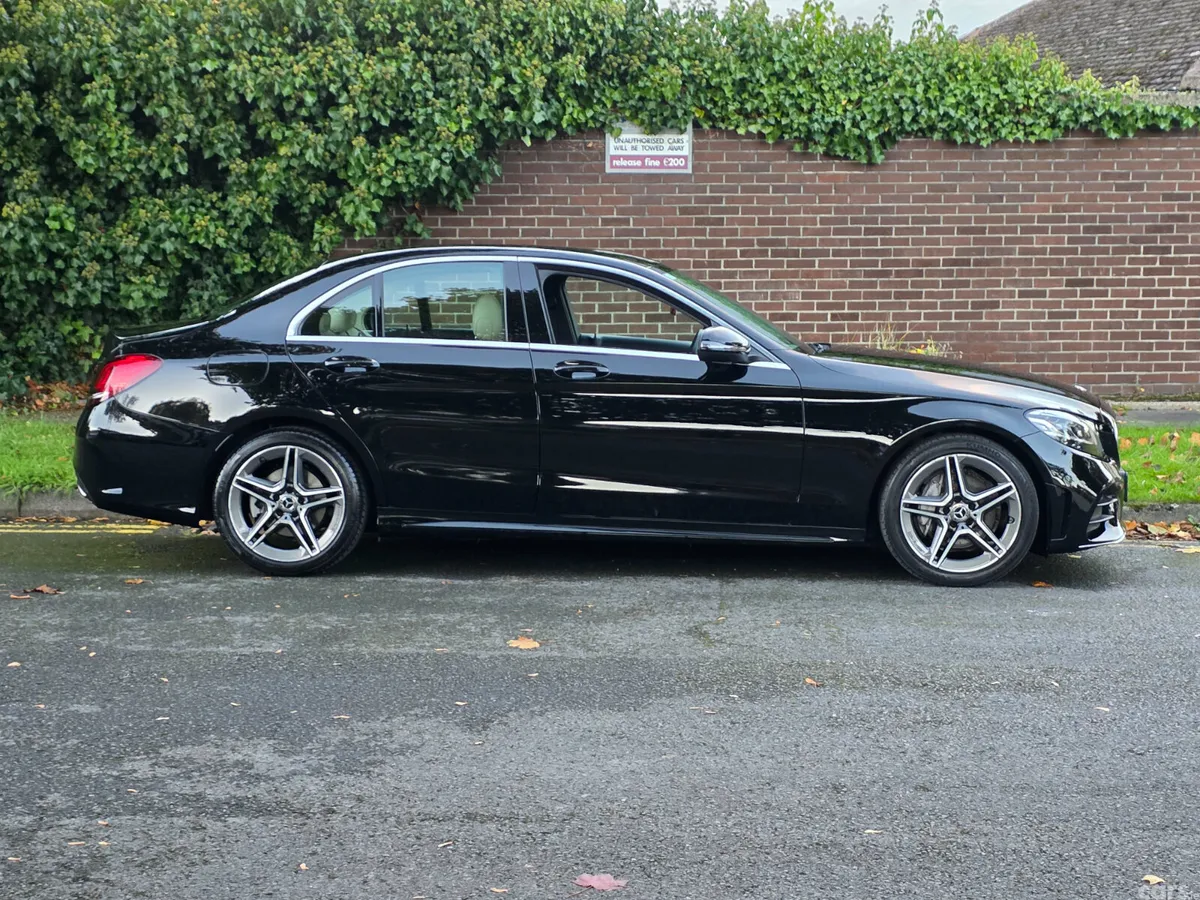 Mercedes-Benz C-Class Saloon, Petrol Hybrid, 2020, Black