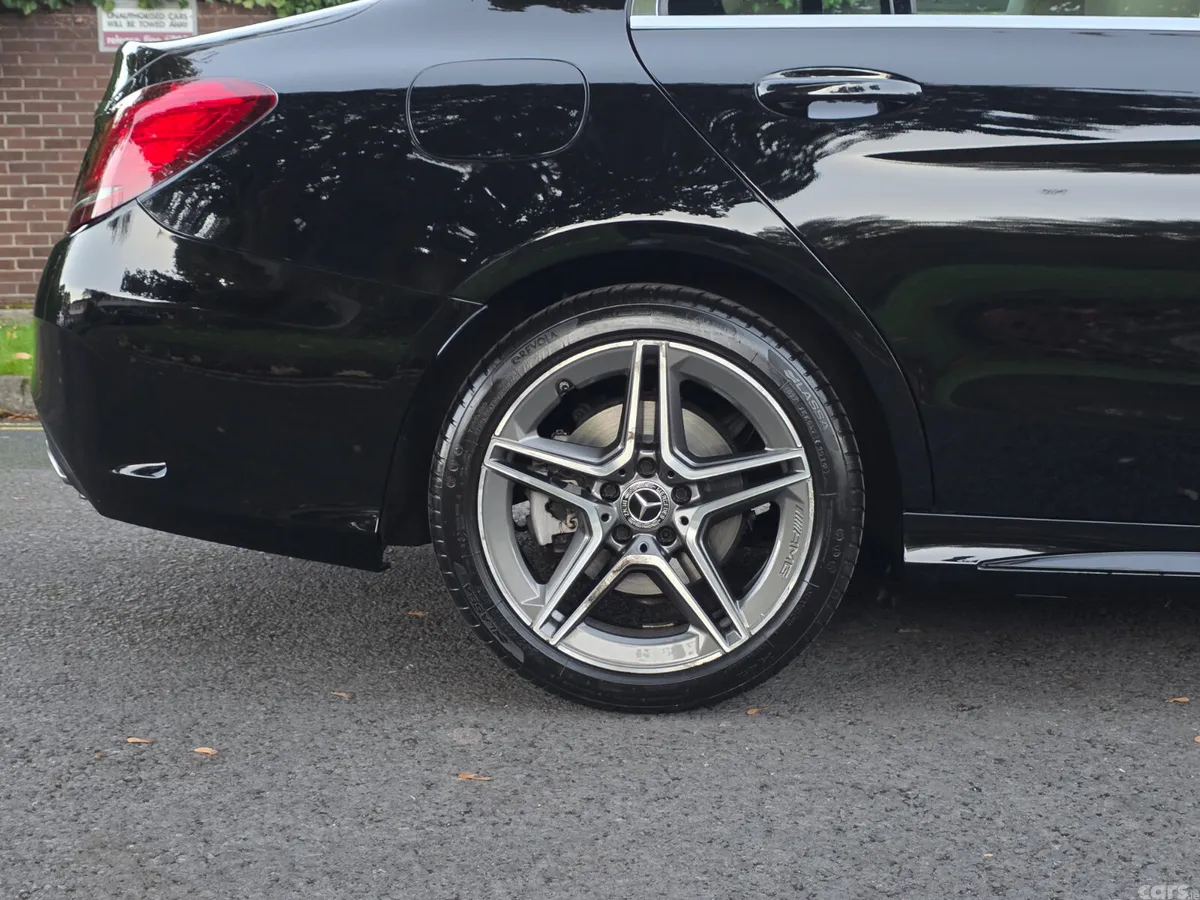 Mercedes-Benz C-Class Saloon, Petrol Hybrid, 2020, Black
