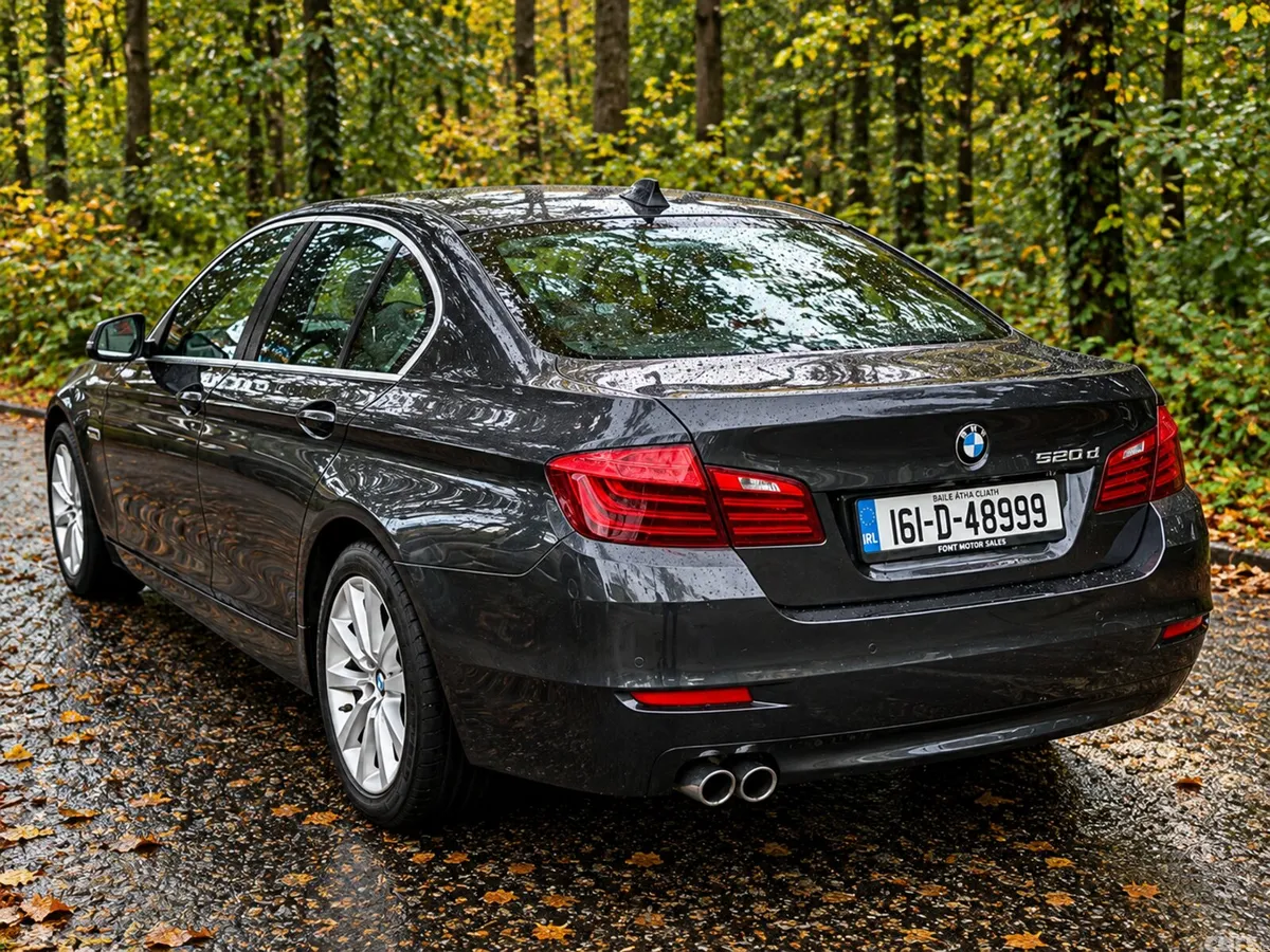 BMW 5-Series Saloon, Diesel, 2016, Grey