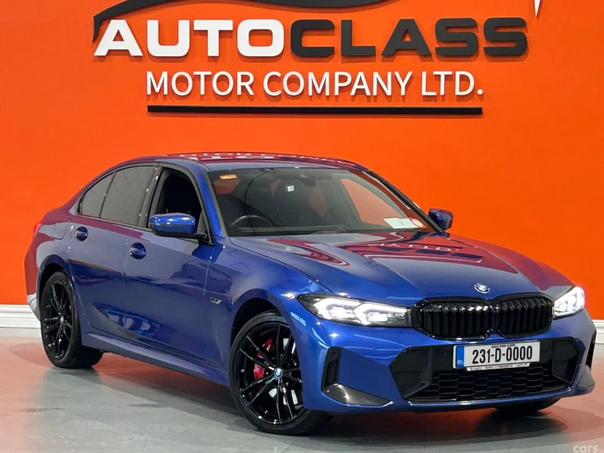 BMW 3-Series Saloon, Petrol Hybrid, 2023, Blue