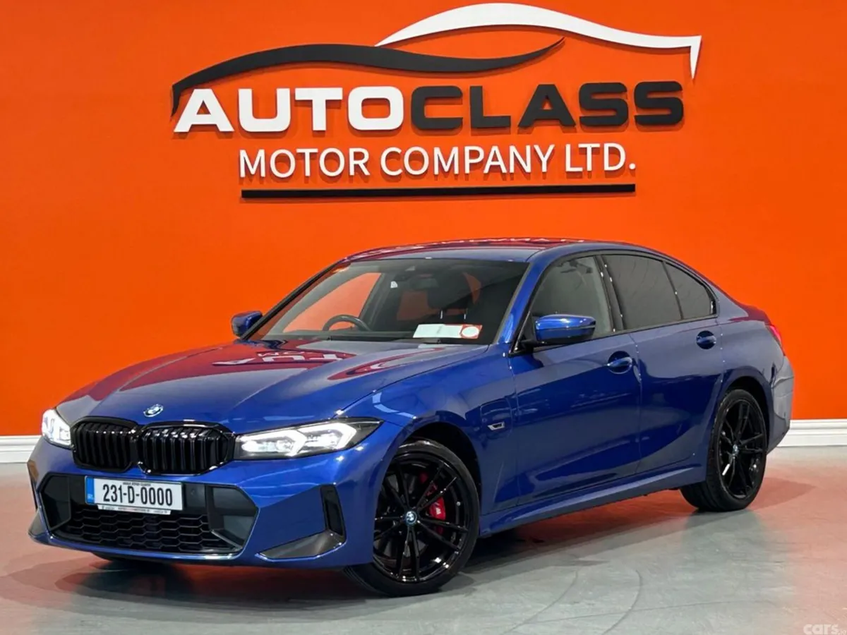 BMW 3-Series Saloon, Petrol Hybrid, 2023, Blue