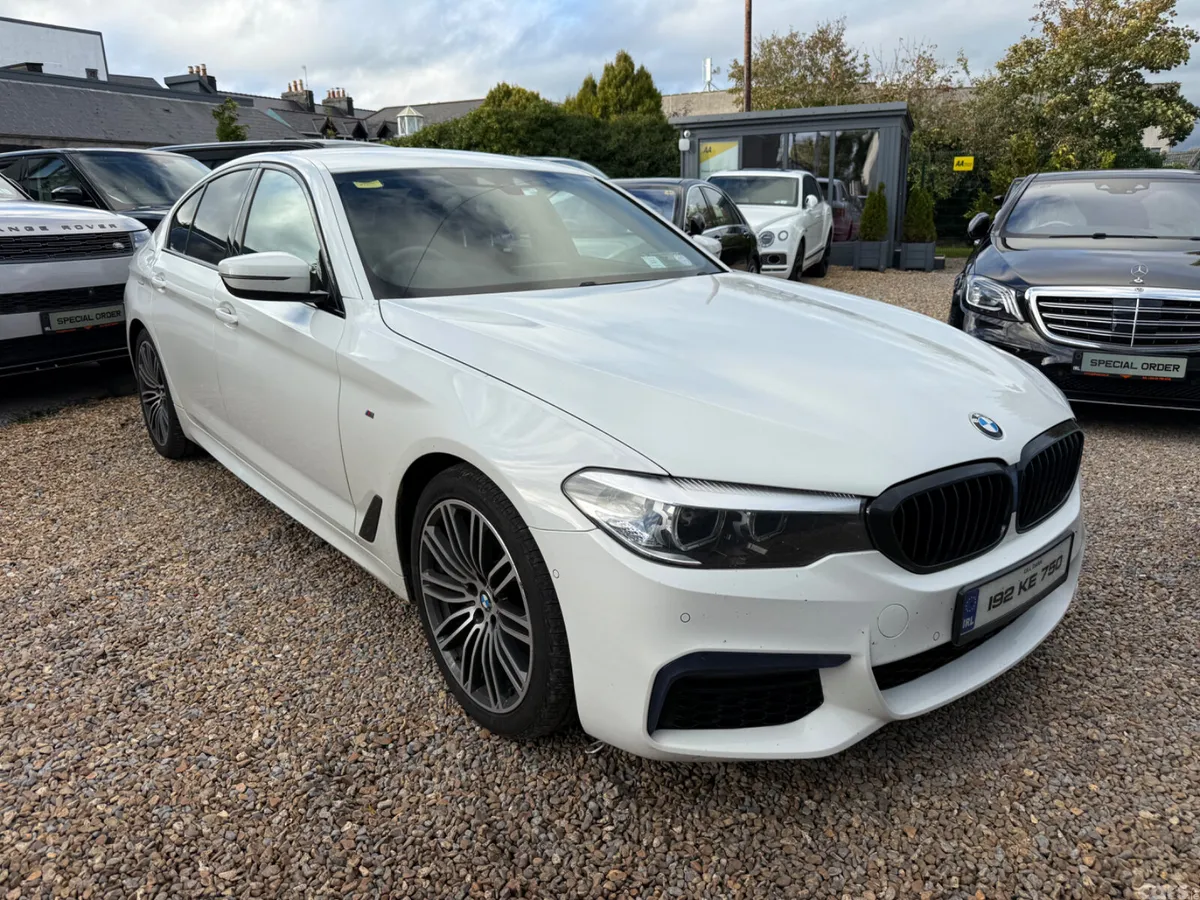 BMW 5-Series Saloon, Diesel, 2019, White