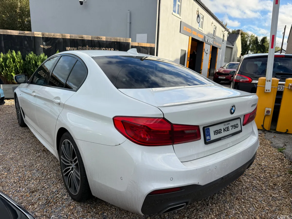 BMW 5-Series Saloon, Diesel, 2019, White