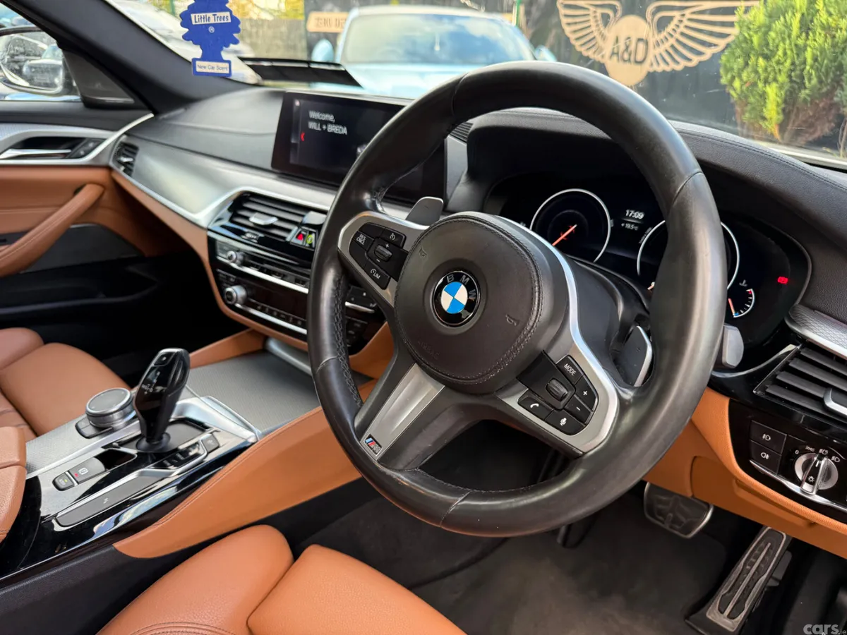 BMW 5-Series Saloon, Diesel, 2019, White