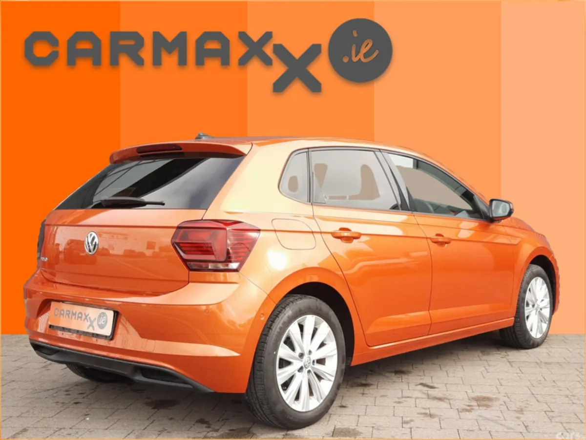 Volkswagen Polo Hatchback, Petrol, 2020, Orange