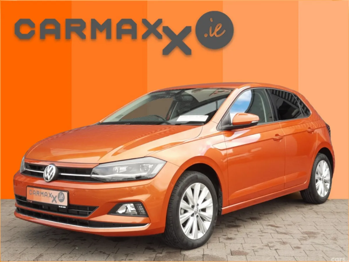 Volkswagen Polo Hatchback, Petrol, 2020, Orange