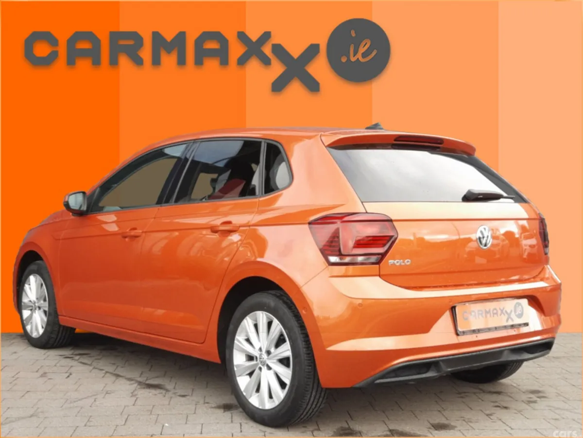 Volkswagen Polo Hatchback, Petrol, 2020, Orange