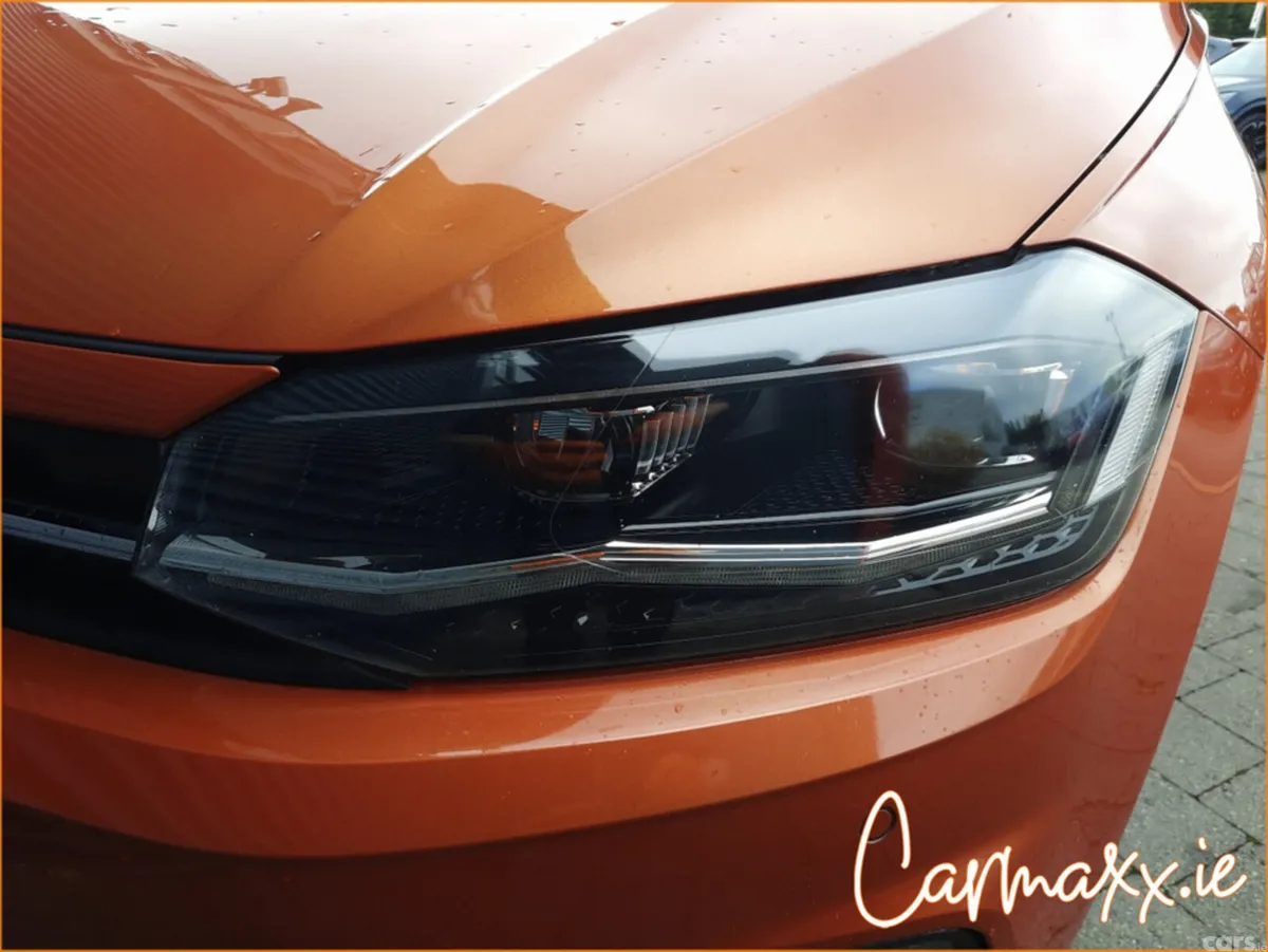 Volkswagen Polo Hatchback, Petrol, 2020, Orange