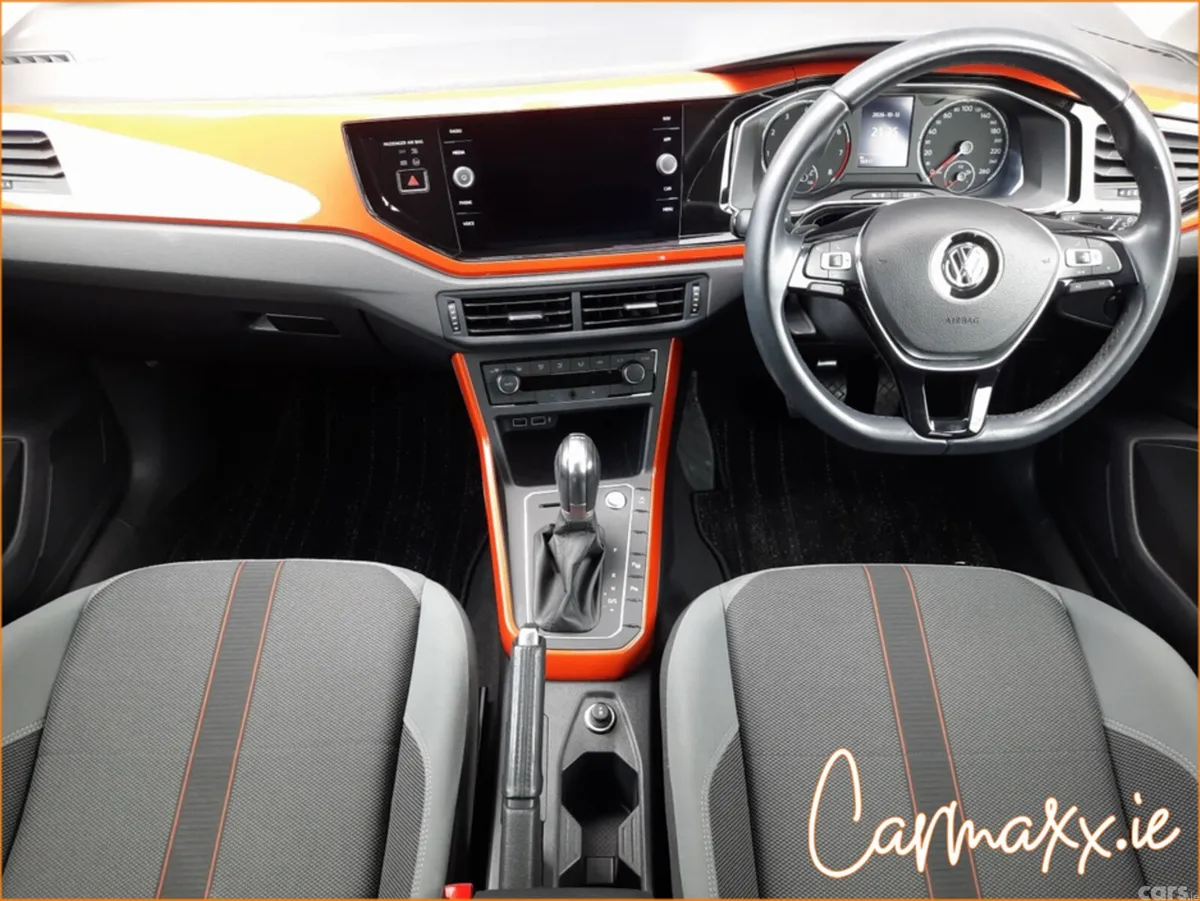 Volkswagen Polo Hatchback, Petrol, 2020, Orange