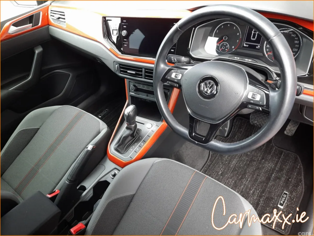 Volkswagen Polo Hatchback, Petrol, 2020, Orange