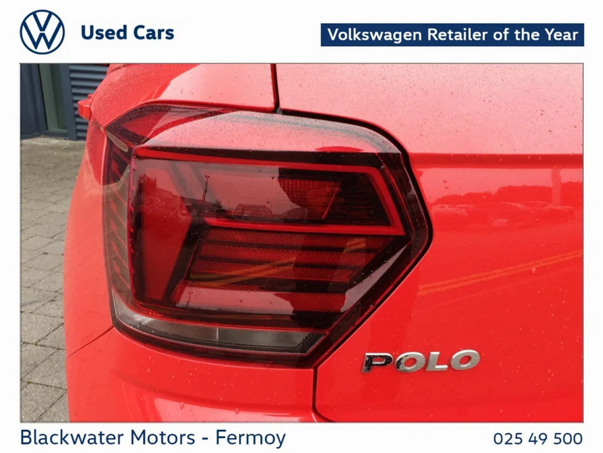Volkswagen Polo Hatchback, Petrol, 2019, Red