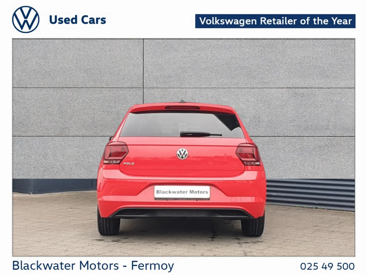 Volkswagen Polo Hatchback, Petrol, 2019, Red