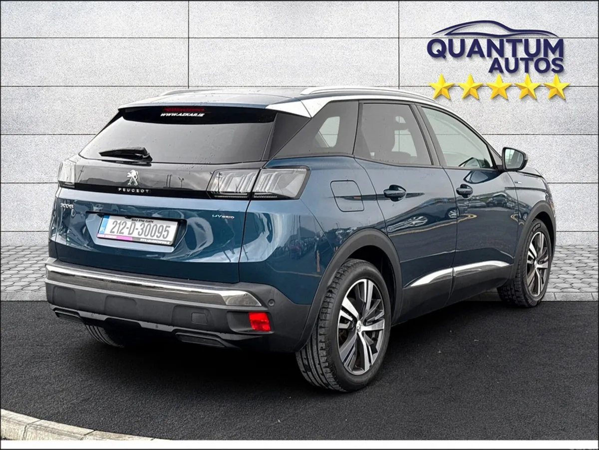 Peugeot 3008 SUV, Petrol Plug-in Hybrid, 2021, Blue