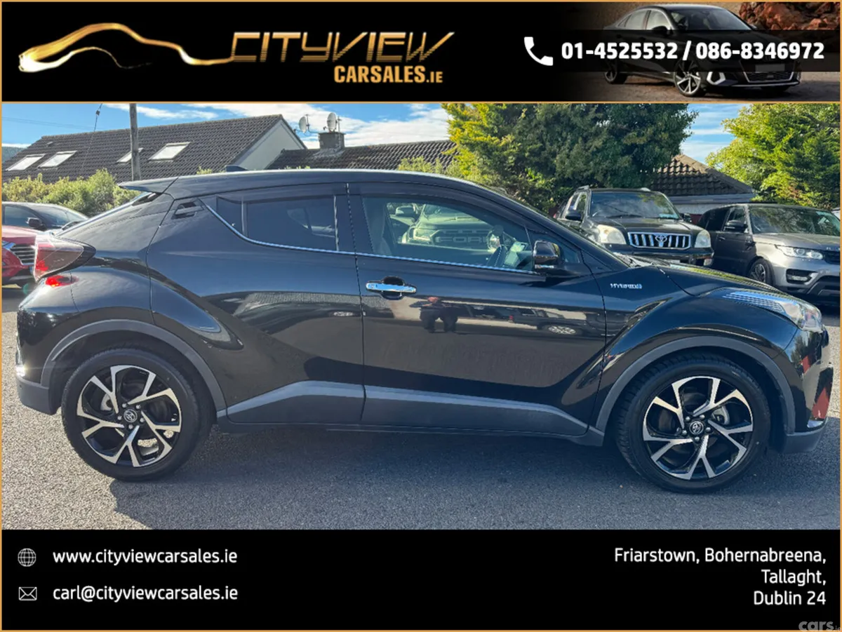 Toyota C-HR Hatchback, Petrol Hybrid, 2018, Black