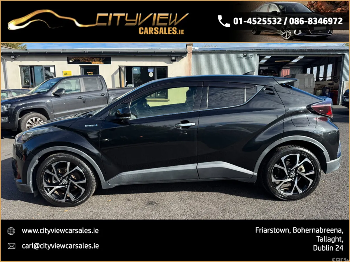 Toyota C-HR Hatchback, Petrol Hybrid, 2018, Black