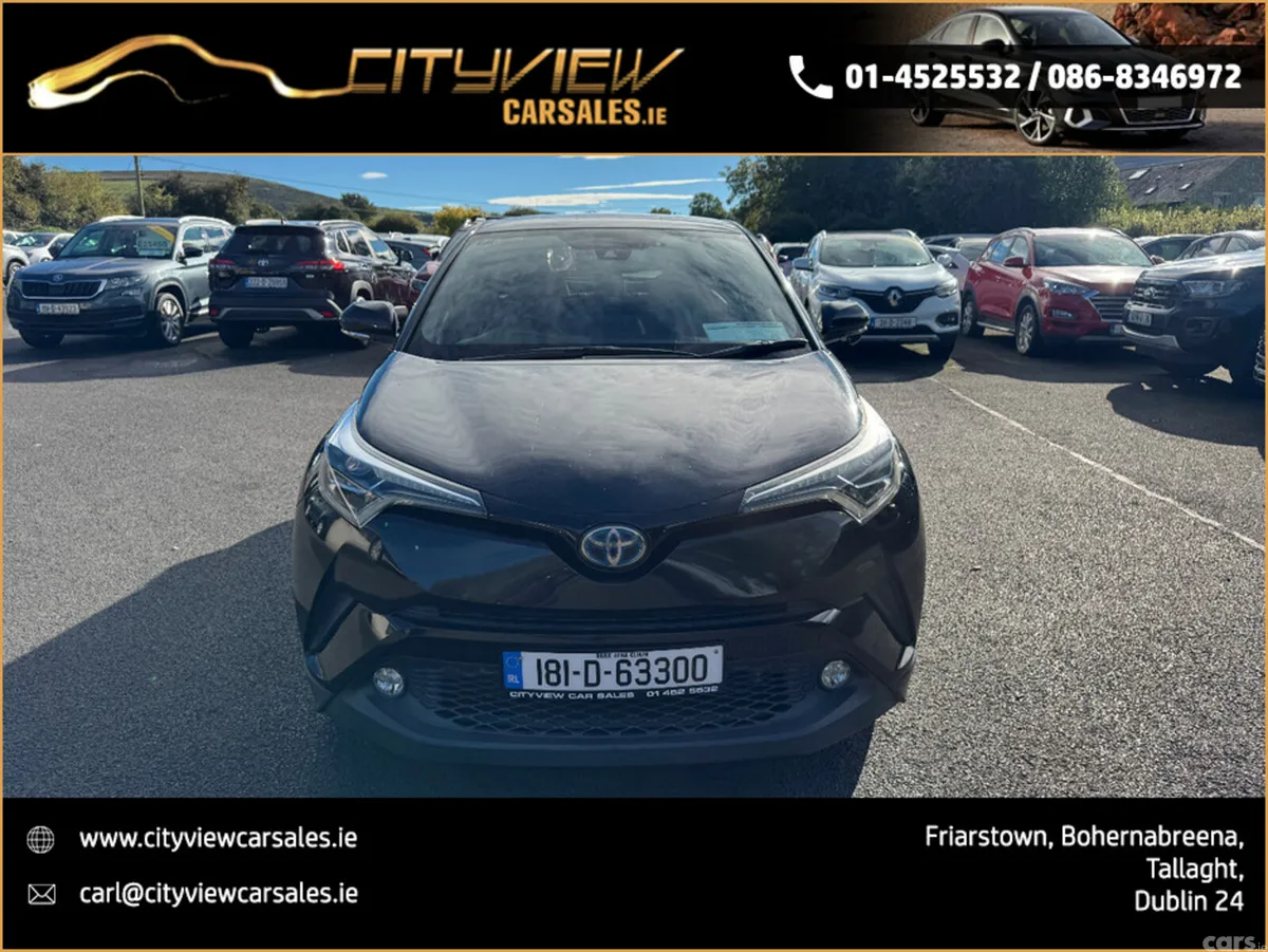 Toyota C-HR Hatchback, Petrol Hybrid, 2018, Black