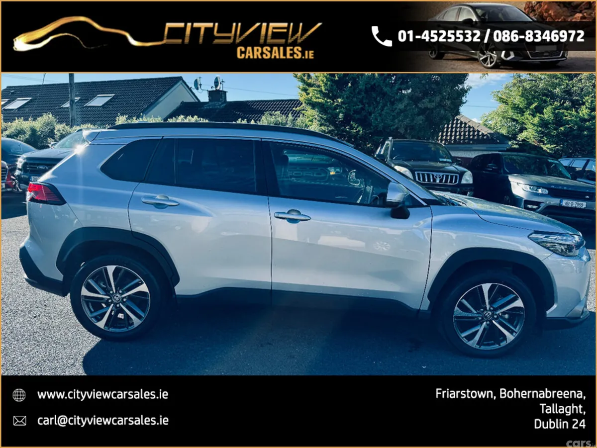 Toyota Corolla Cross SUV, Petrol Hybrid, 2023, Silver