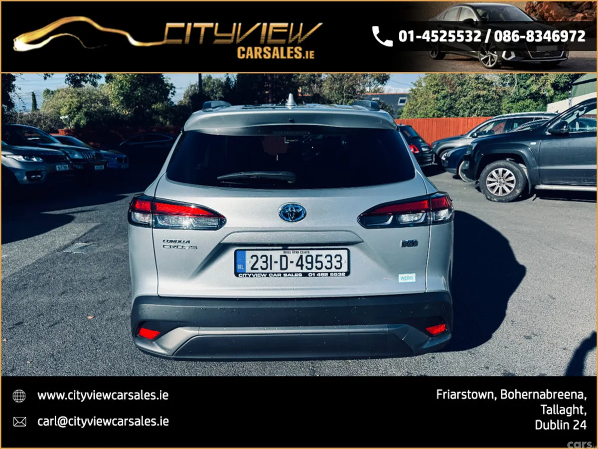 Toyota Corolla Cross SUV, Petrol Hybrid, 2023, Silver