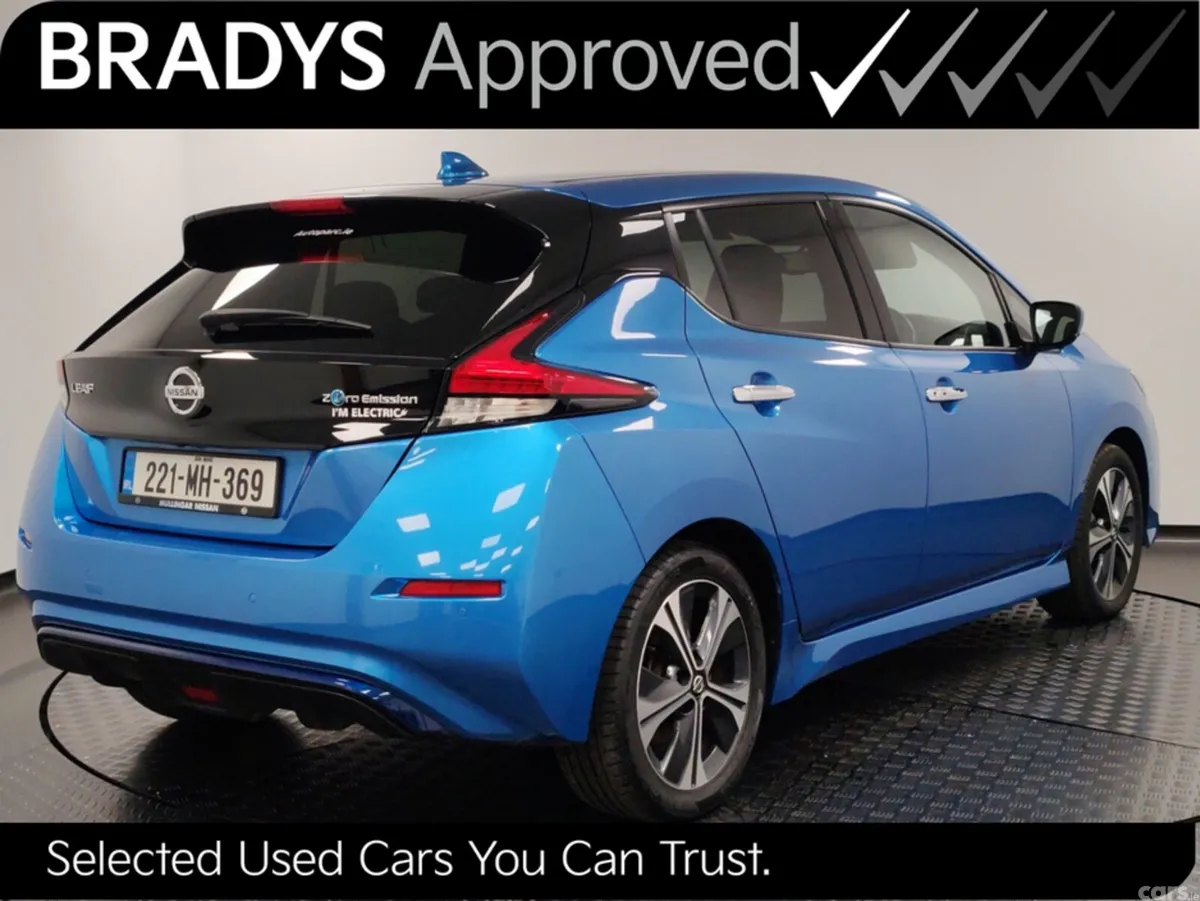Nissan Leaf Hatchback, Electric, 2022, Blue