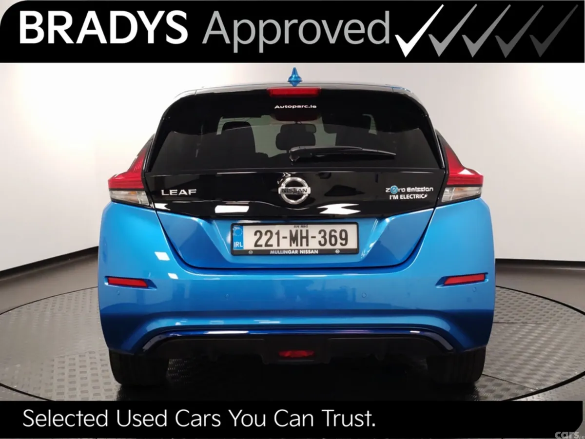 Nissan Leaf Hatchback, Electric, 2022, Blue