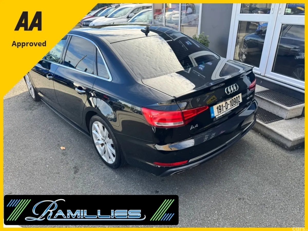 Audi A4 Saloon, Diesel, 2019, Black