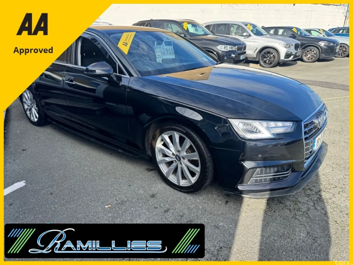 Audi A4 Saloon, Diesel, 2019, Black